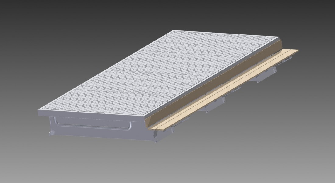 Aluminium Badeflosse, Badeplattform, Schwimmsteg